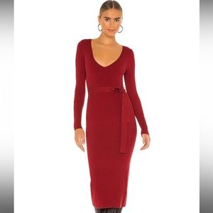 House of Harlow Midi Knit Dress